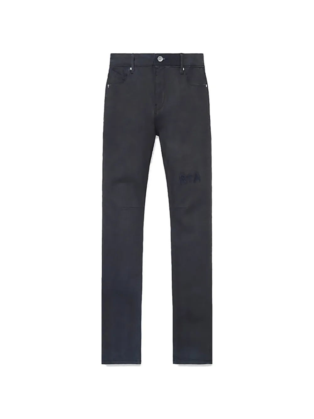 RTA Bryant embroidered jeans - Grigio