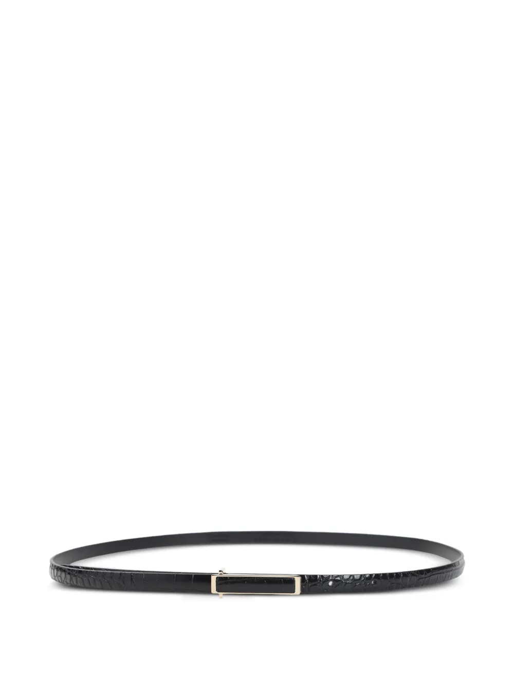 TOM FORD leather buckle belt - Nero