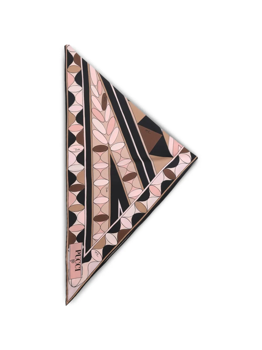 PUCCI printed silk scarf - Rosa