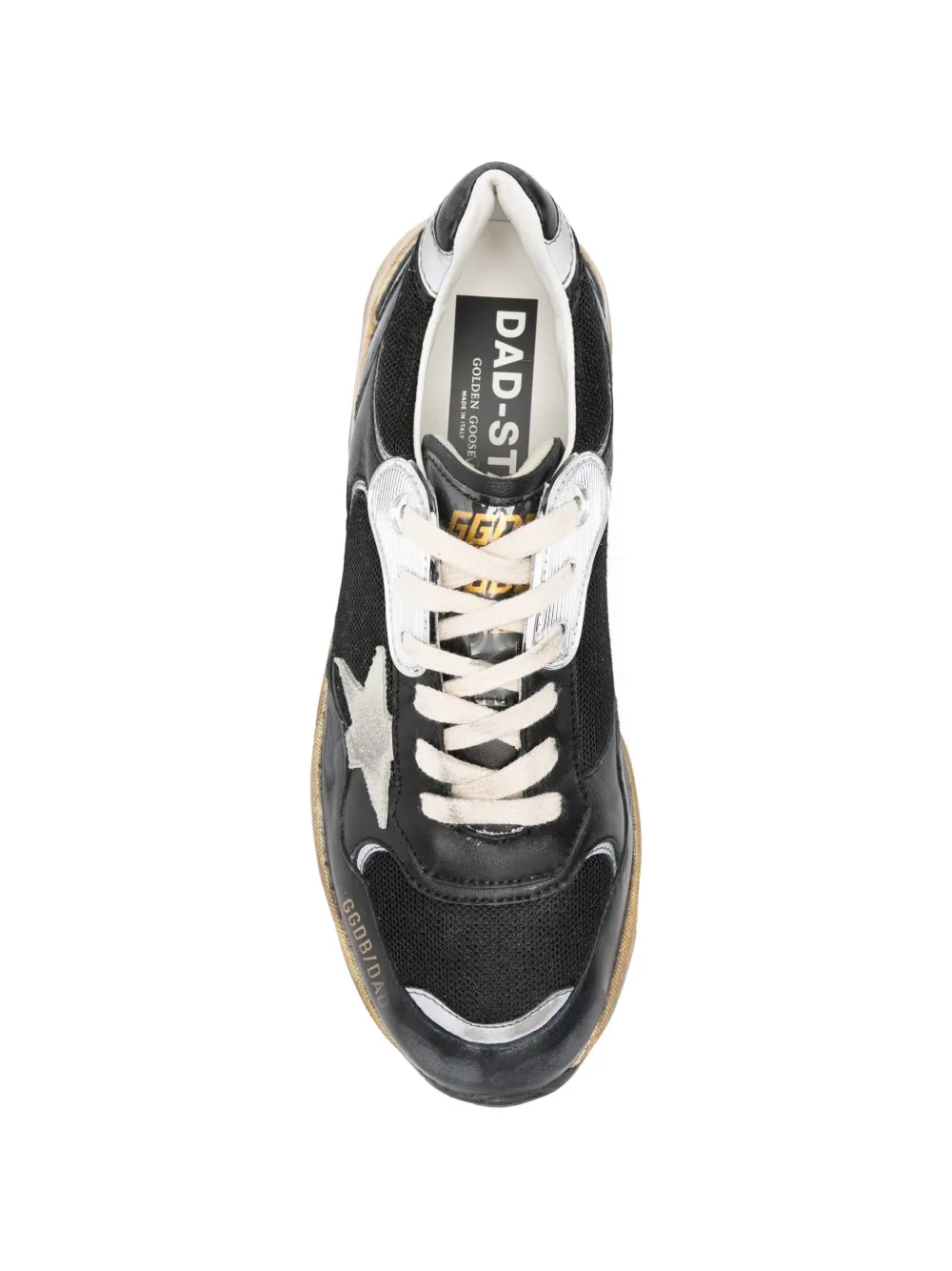 Golden Goose Dad Star sneakers Zwart