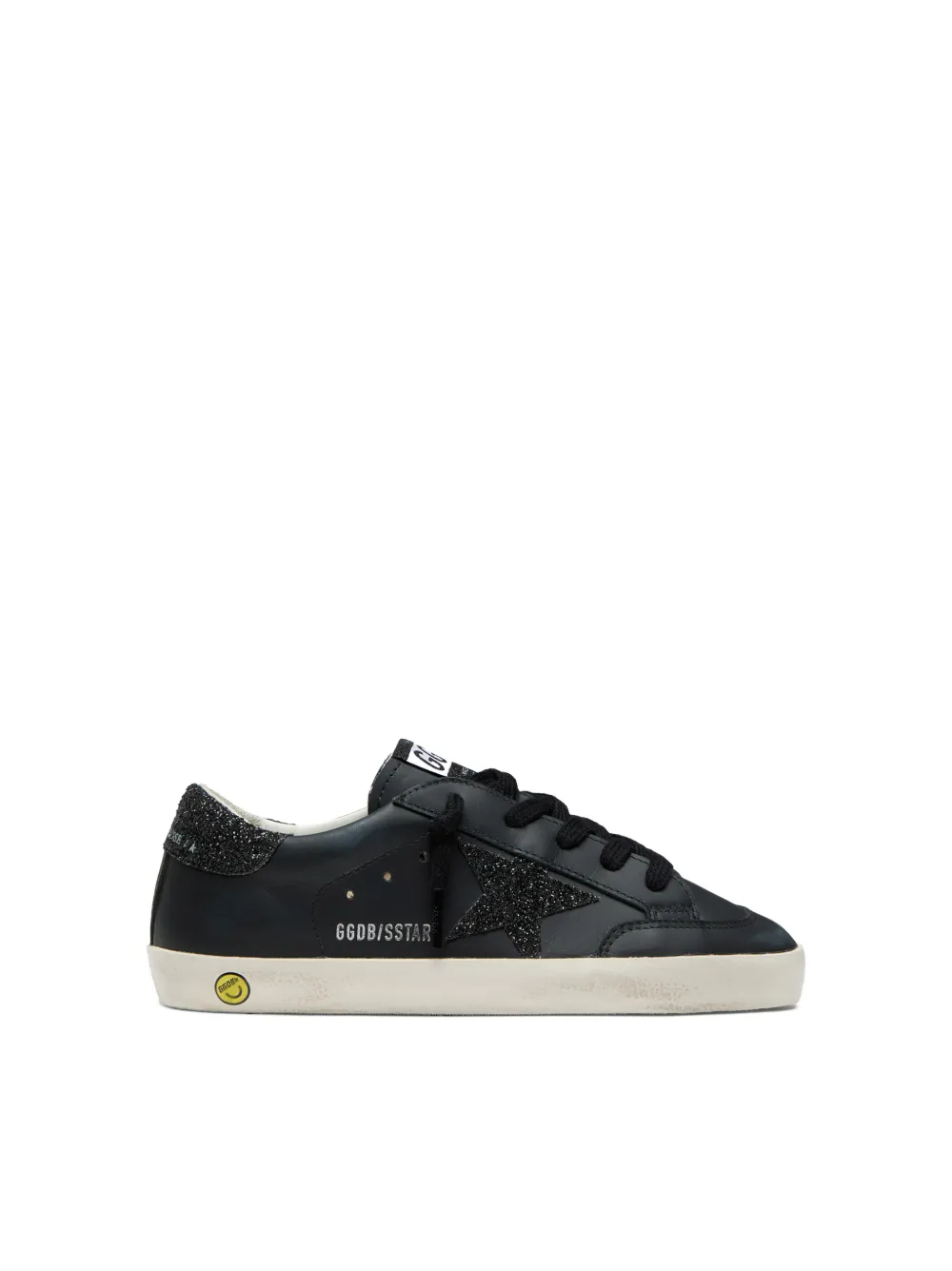 Golden Goose Kids baskets Young Super-Star à motif d'étoile pailletée - Noir Golden Goose Kids baskets Young Super-Star à motif d'étoile pailletée - Noir