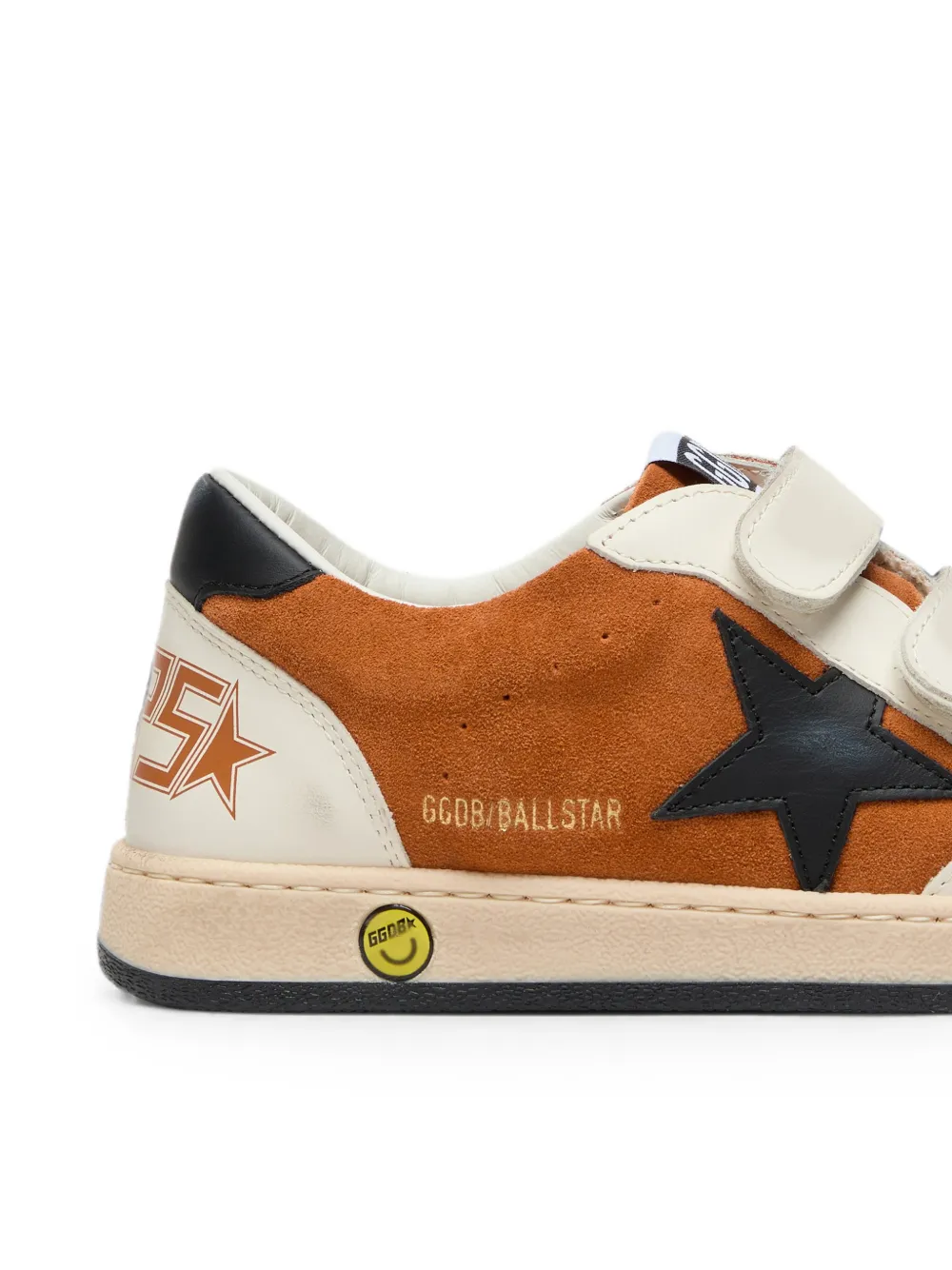 Golden Goose Kids Ball Star leather star sneakers Bruin