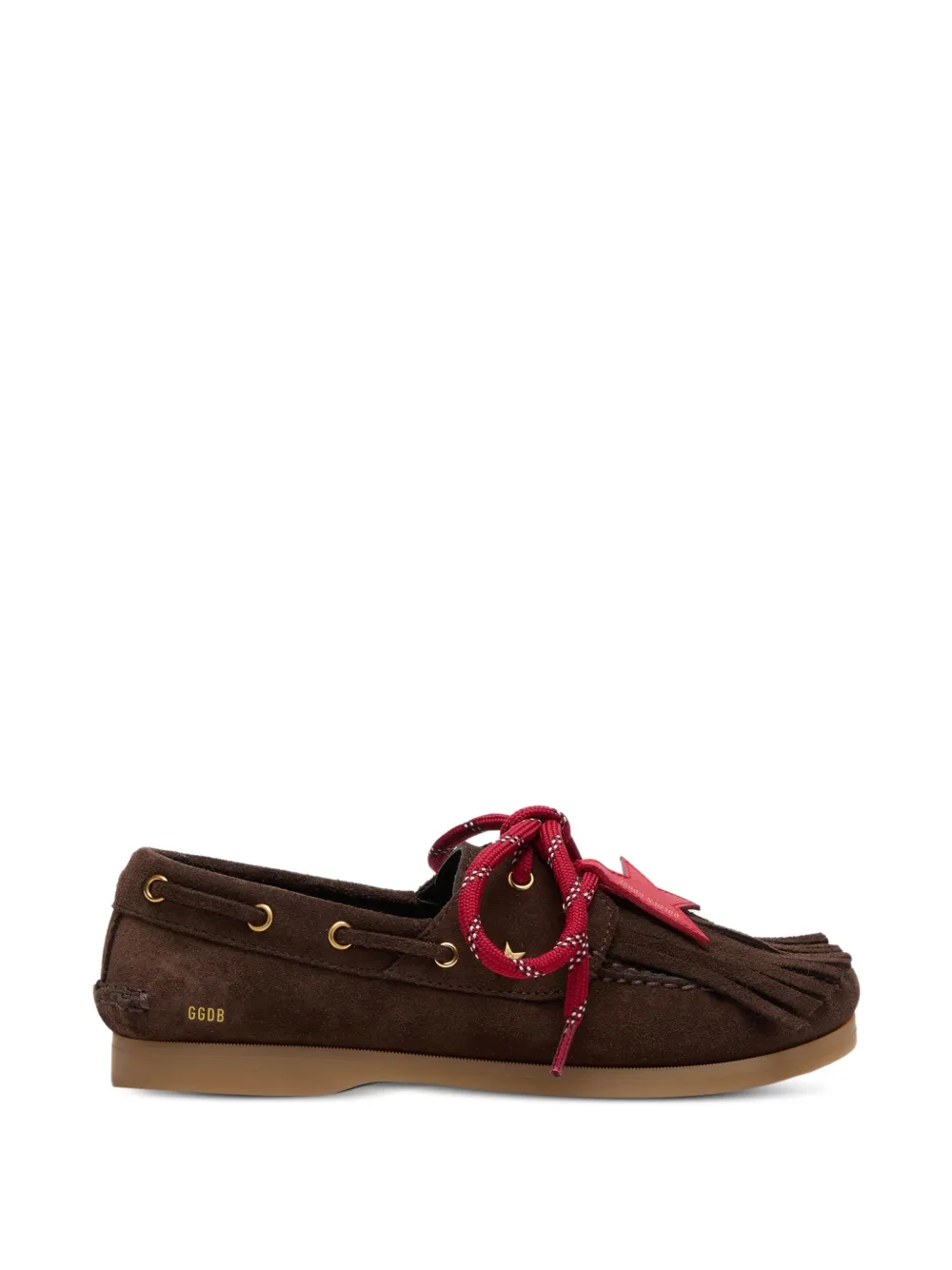 Golden Goose Kids Cruise leather fringes sneakers Bruin
