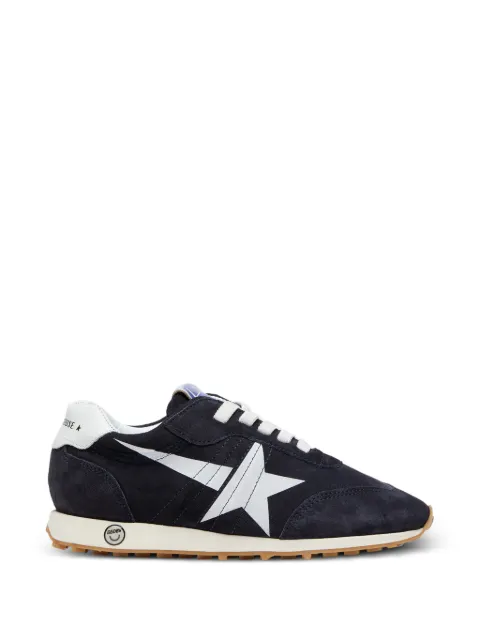 Golden Goose Kids Running Marathon suede sneakers