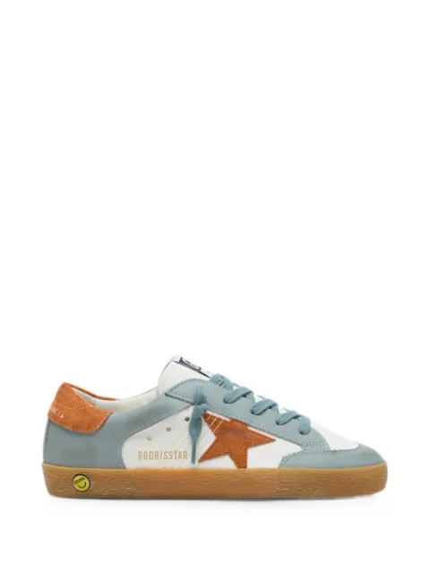 Golden Goose Kids Super Star leather upper suede star and heel