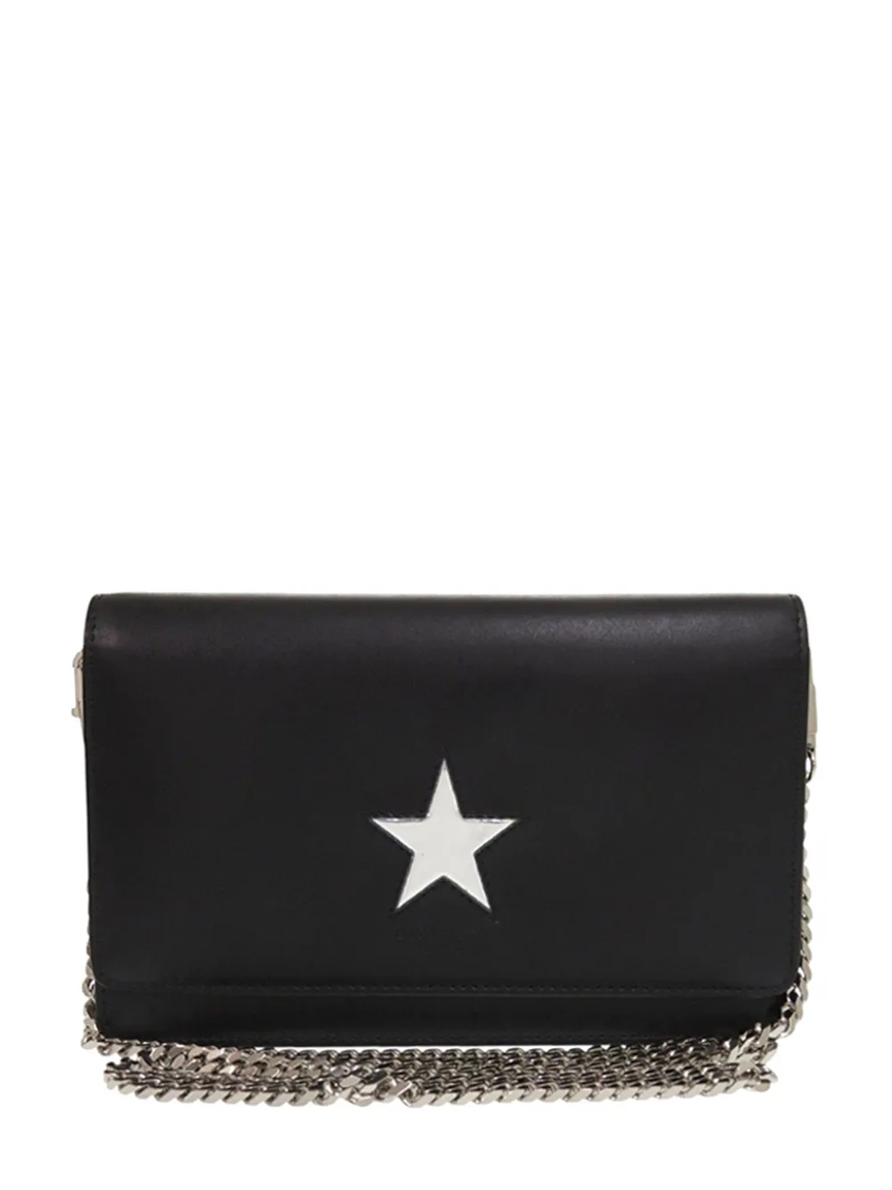 Givenchy Pre-Owned 2010-2026 Leather Pandora Star Wallet on Chain crossbody bag - Nero