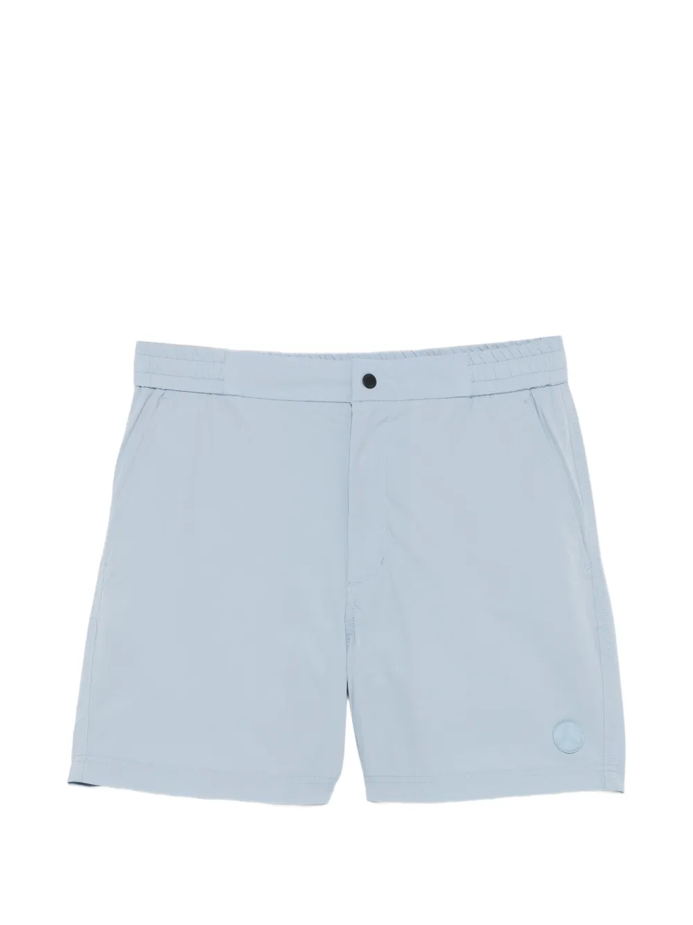 People Of Shibuya logo-patch swim shorts - Blu