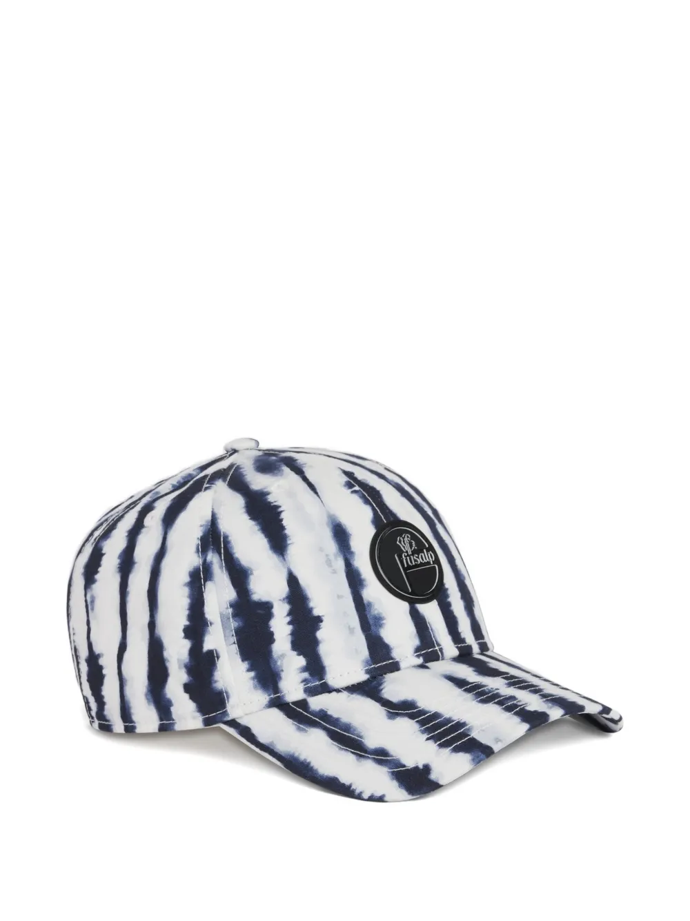 Fusalp stripe logo cap - Bianco