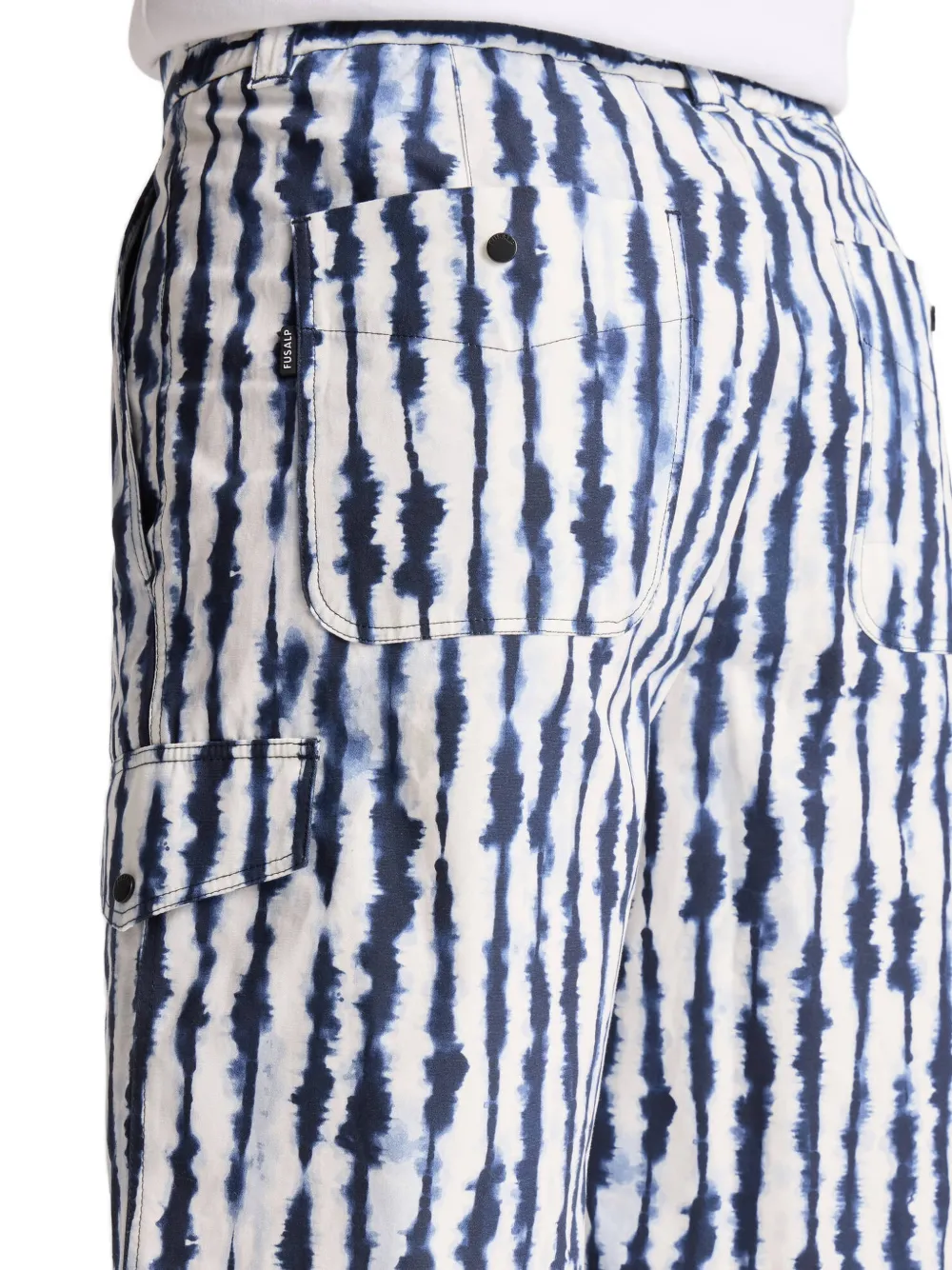 Fusalp Suauno shorts met riemlussen Wit