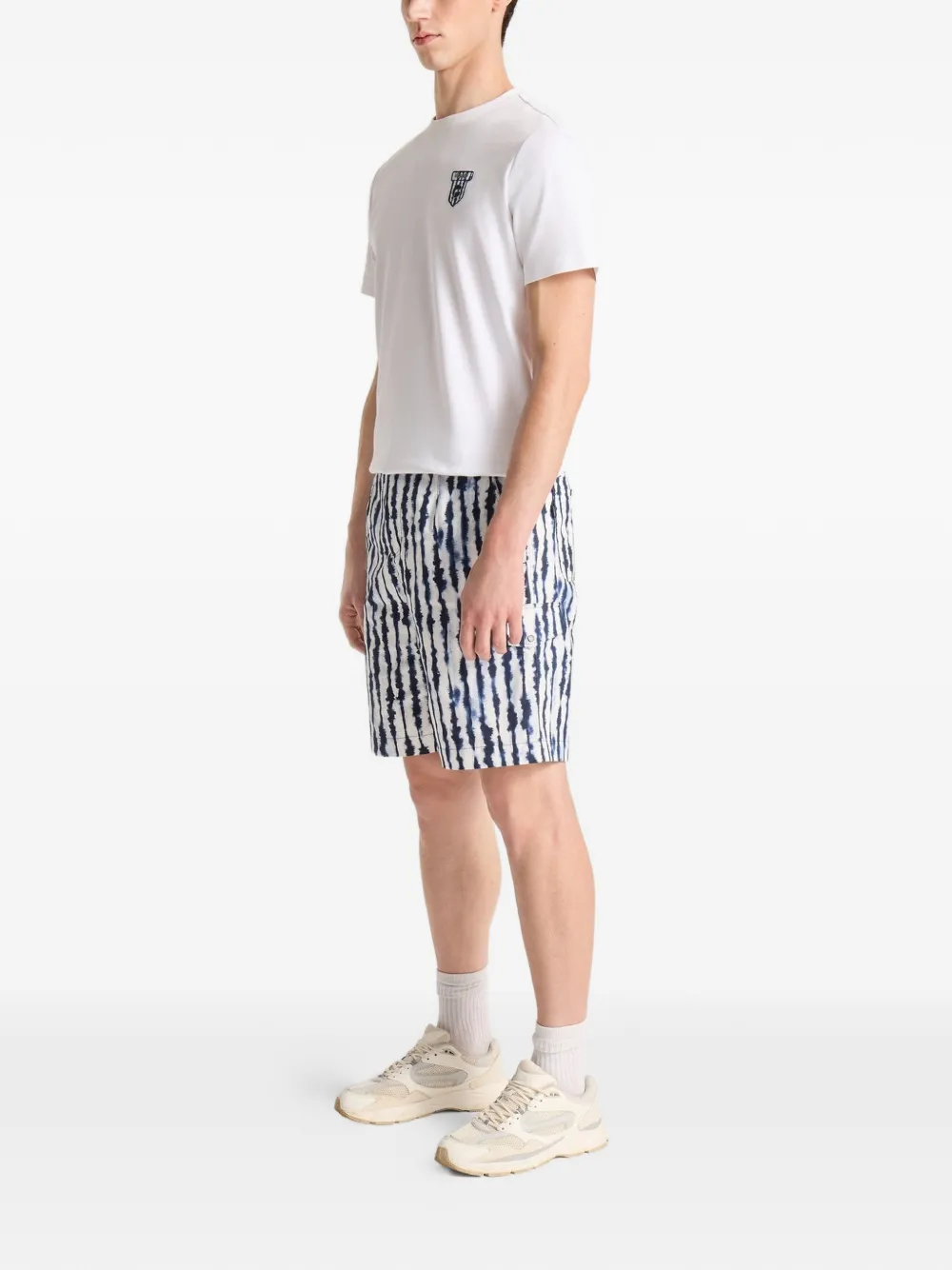 Fusalp Suauno shorts met riemlussen Wit