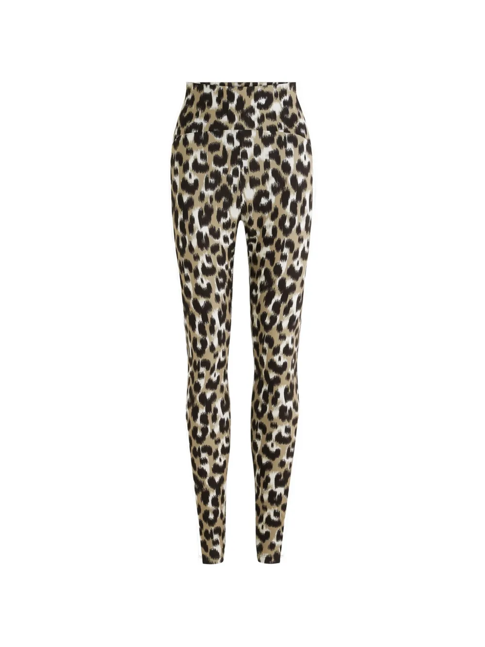 Fusalp Biarris leopard-pattern leggings - Toni neutri