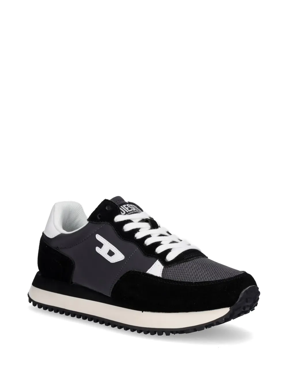 Diesel S-D-Light sneakers met vlakken en logopatch Zwart
