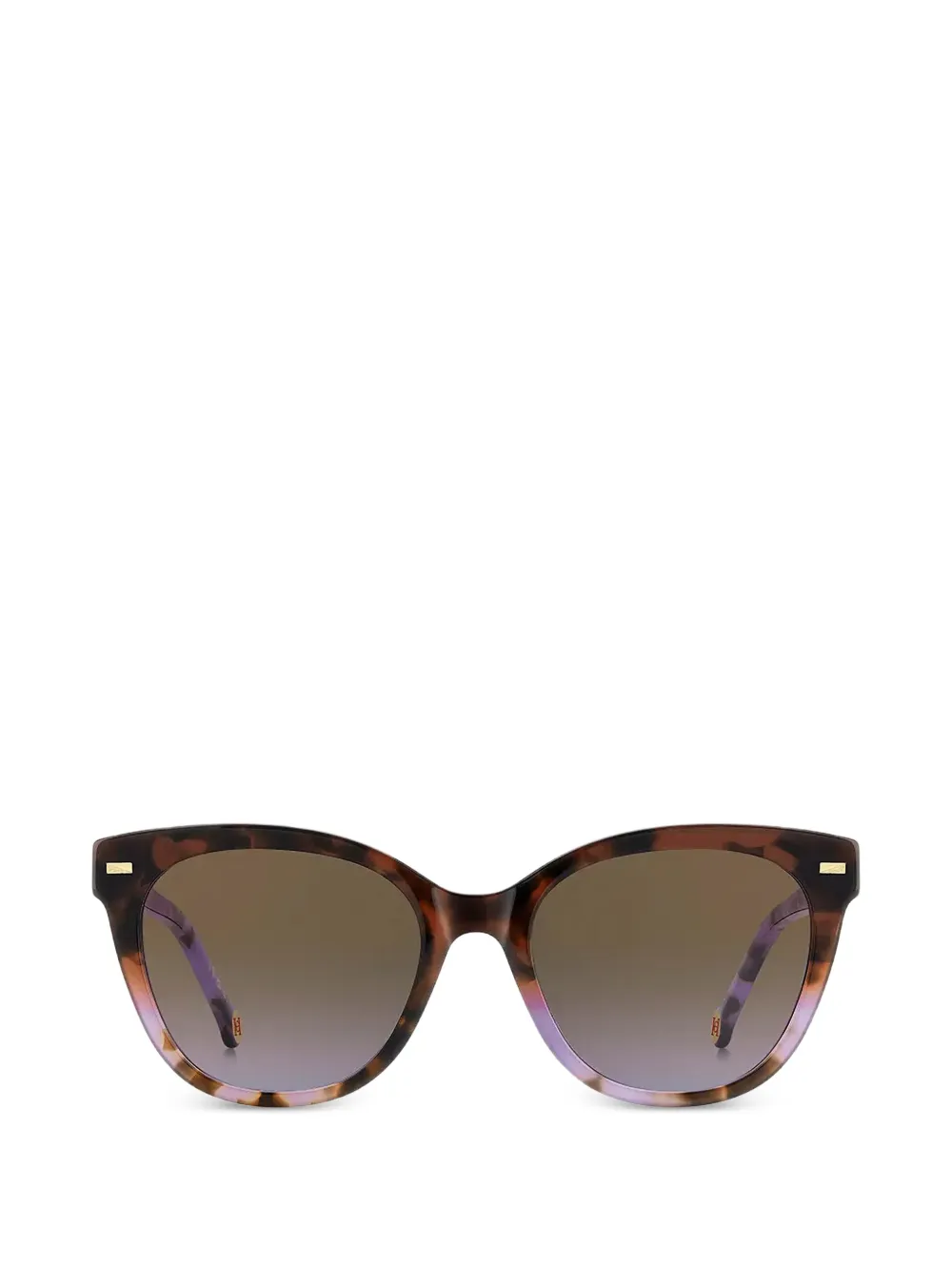Carolina Herrera tortoiseshell-effect cat-eye sunglasses - Braun