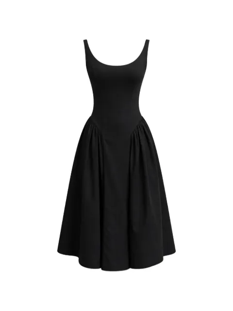 Isolda Palacete flared midi dress