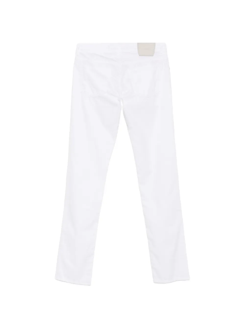  Hand Picked Vaqueros Ravello Con Parche Del Logo - Blanco 