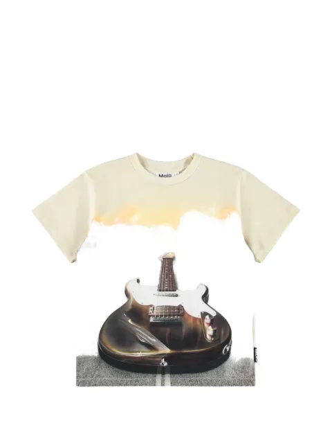 Molo Riley guitar-print T-shirt