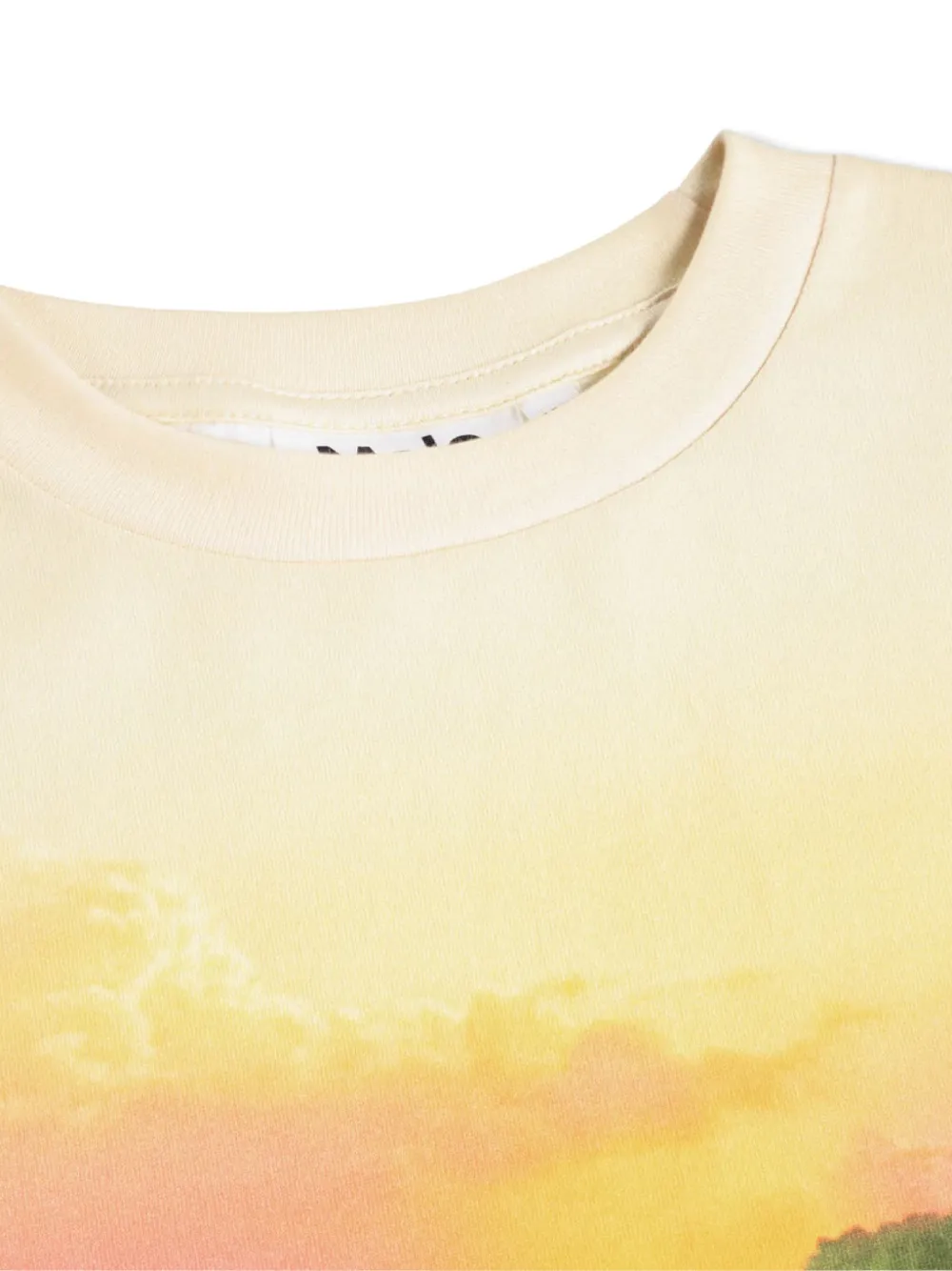 Molo Riley T-shirt met gitaar-print Beige