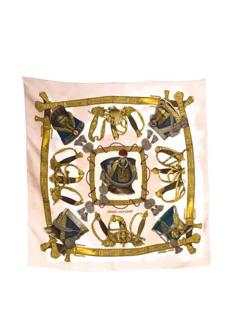 Hermès Pre-Owned 1985 Grand Uniforme silk scarf