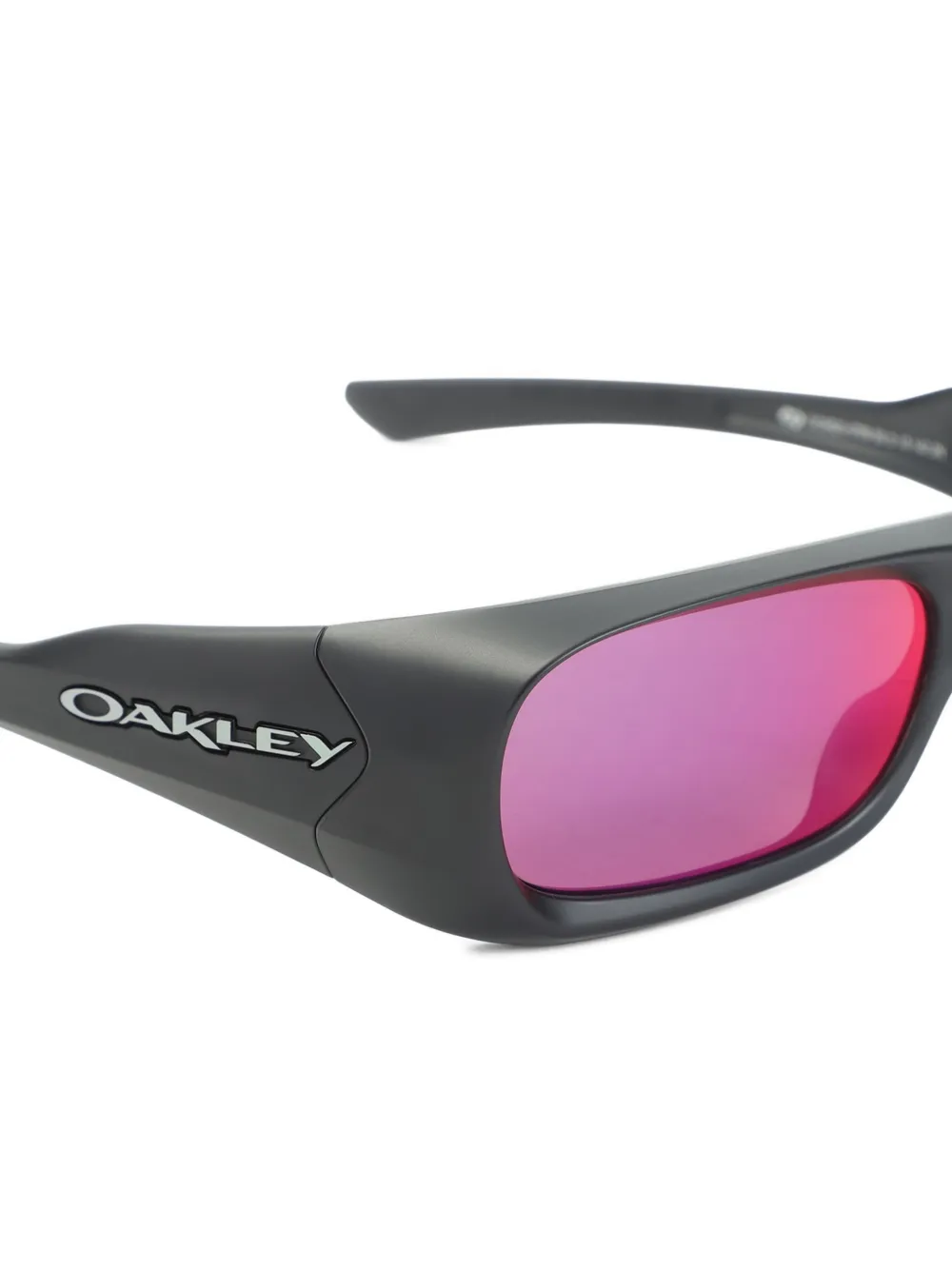 Oakley Permian zonnebril met rechthoekig montuur Zwart