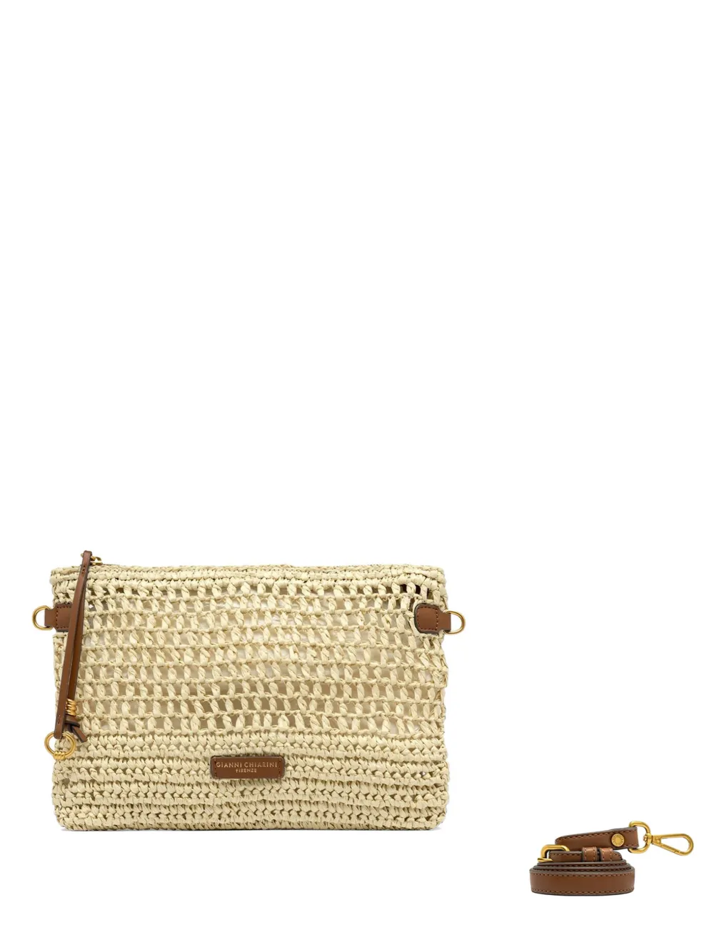 GIANNI CHIARINI Pouch Nefeli piccola - Toni neutri