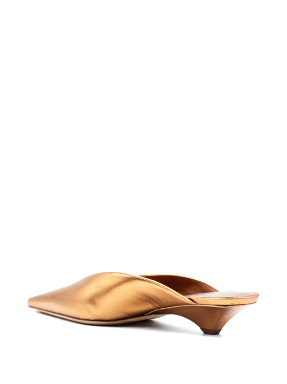 Vic Matie pointed-toe mules Goud