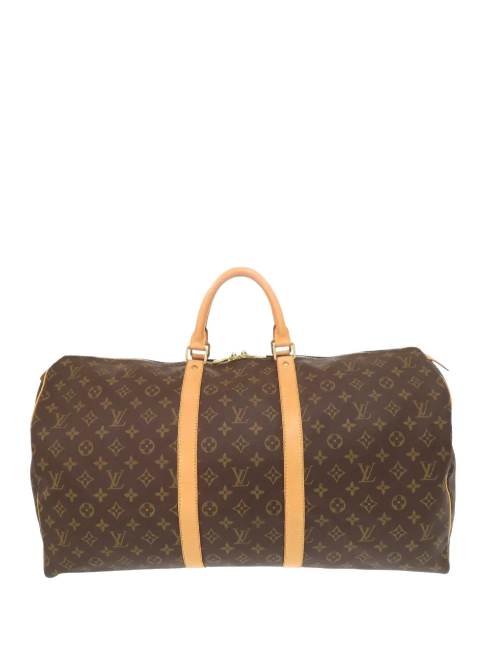 Louis Vuitton Pre-Owned 2001 Monogram Keepall 55 travel bag - Marrone