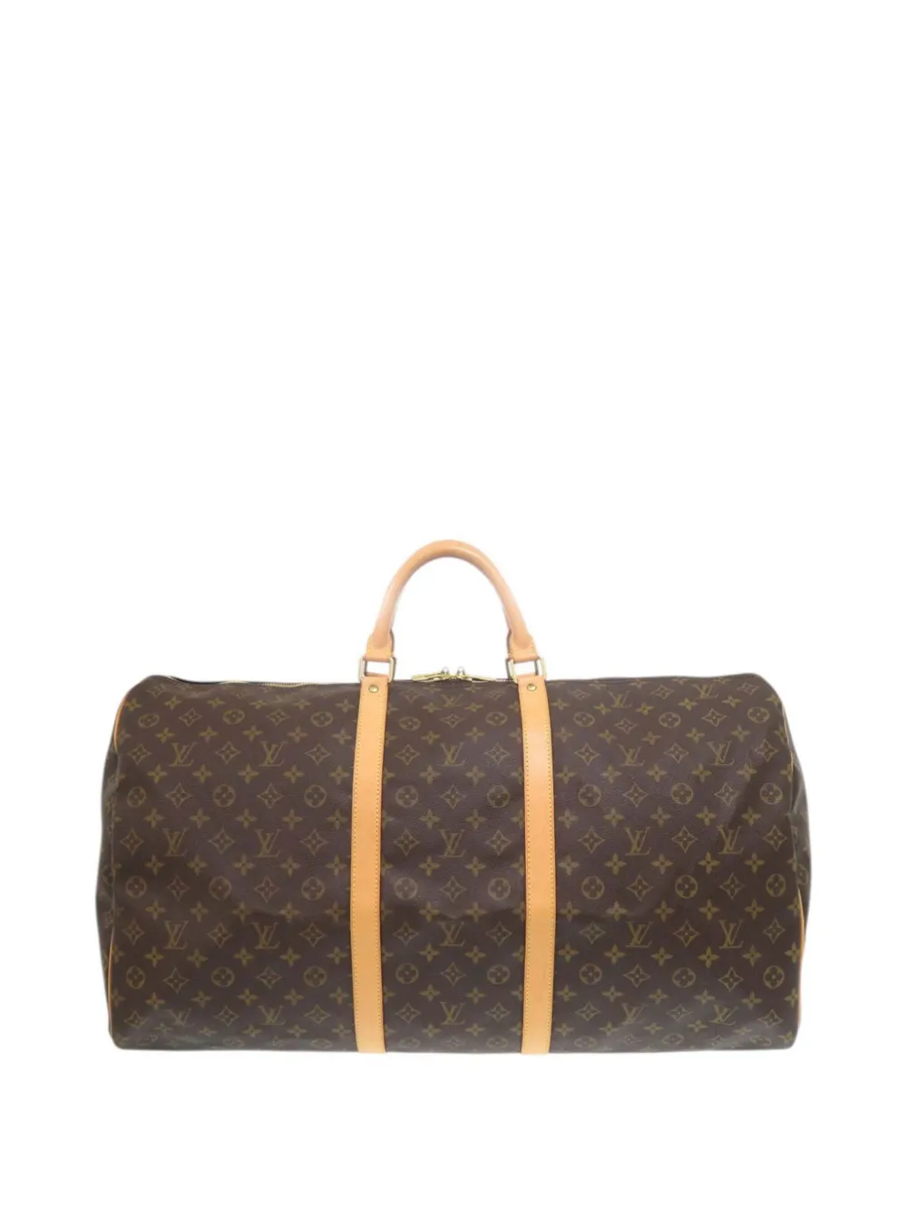 Louis Vuitton Pre-Owned 2000 Monogram Keepall 60 travel bag - Braun