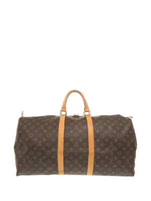 Louis Vuitton Pre-Owned 1994 モノグラム キーポル 55 ボストンバッグ
