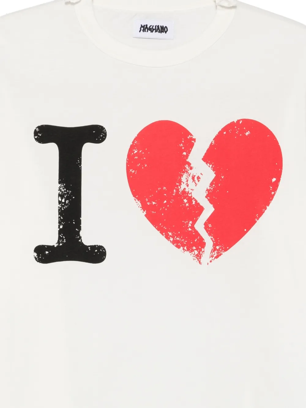 Magliano Suffer T-shirt met print Wit