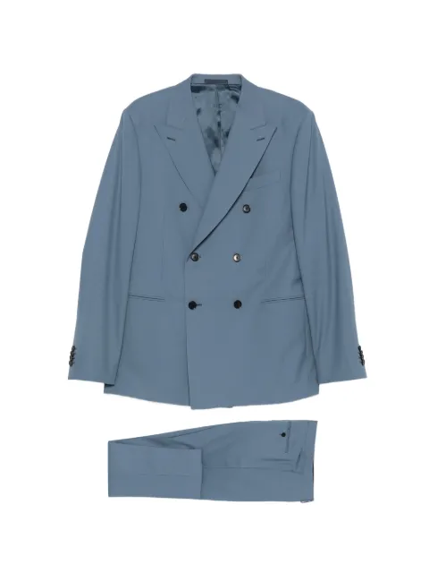 Caruso double-breasted tailored suit