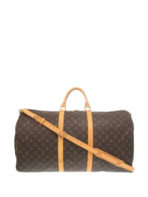 Louis Vuitton Pre-Owned 2009 キーポル 50 ボストンバッグ | ピンク Louis Vuitton Pre-Owned 2009 キーポル 50 ボストンバッグ | ピンク