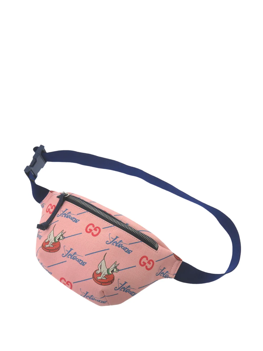 Gucci Pre-Owned 2016-2026 The Jetsons Kids Interlocking G Coated Canvas Astro Belt Bag crossbody bag - Rosa