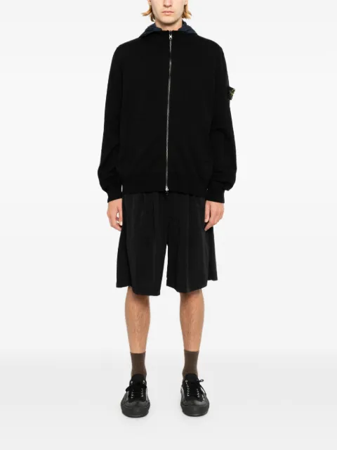 Stone Island reversible zipped jacket