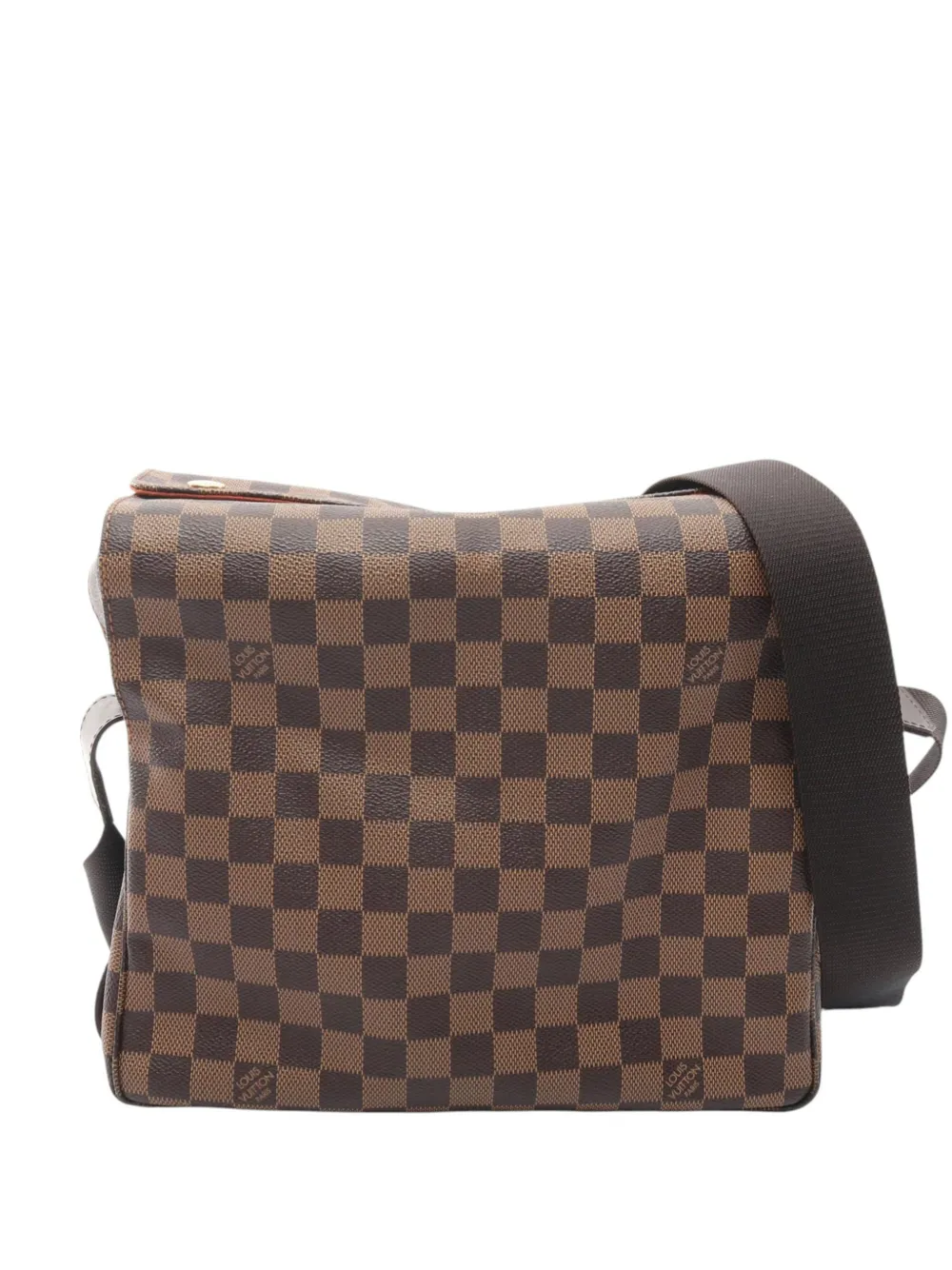 Louis Vuitton Pre-Owned 2004 Damier Ebene Naviglio crossbody bag - Marrone