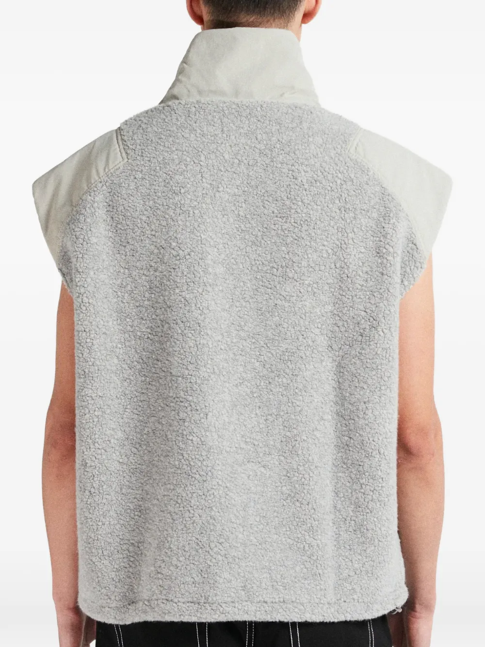 GmbH Dovre full-zip vest Grijs