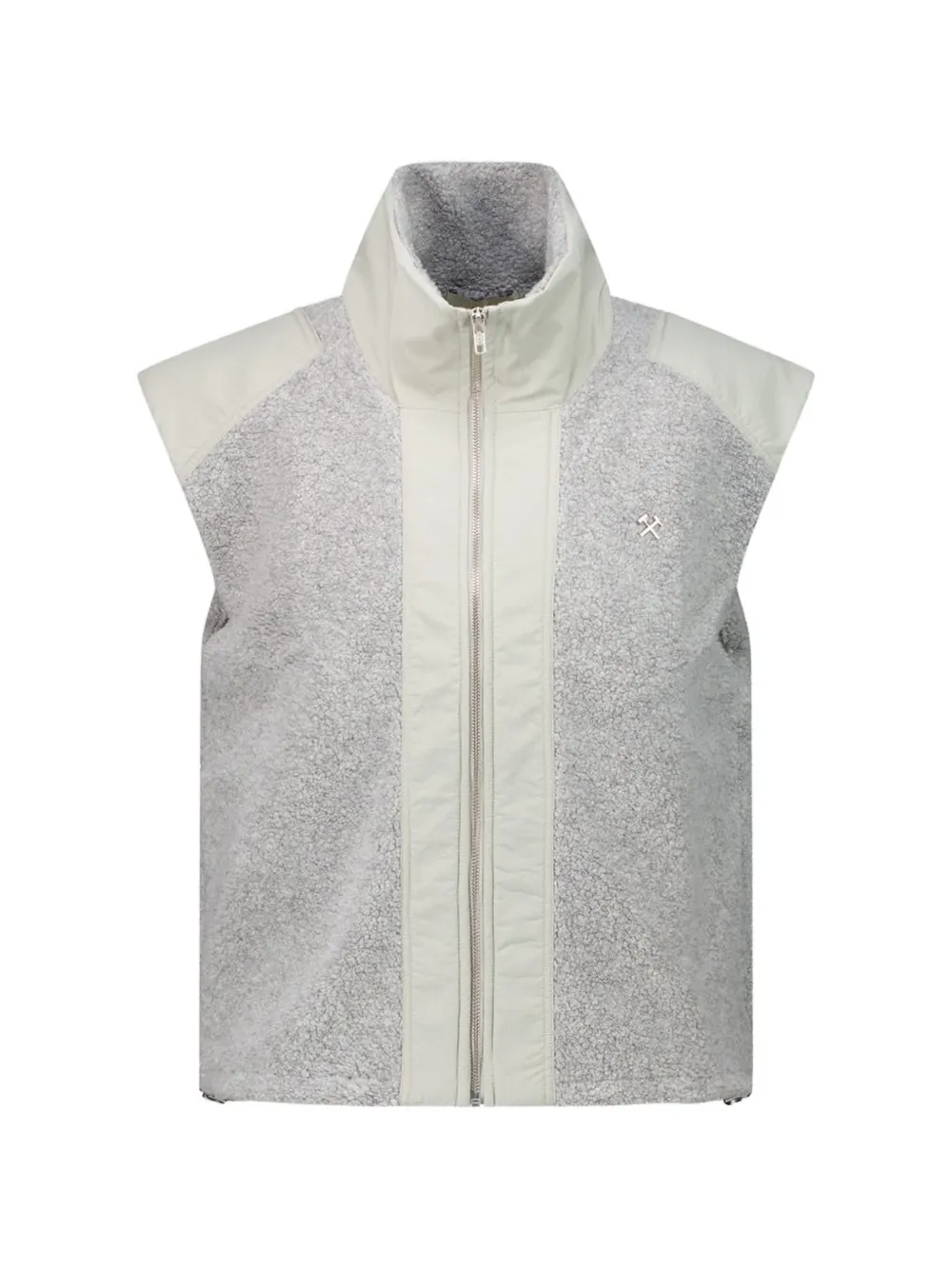 GmbH Dovre full-zip vest - Grigio