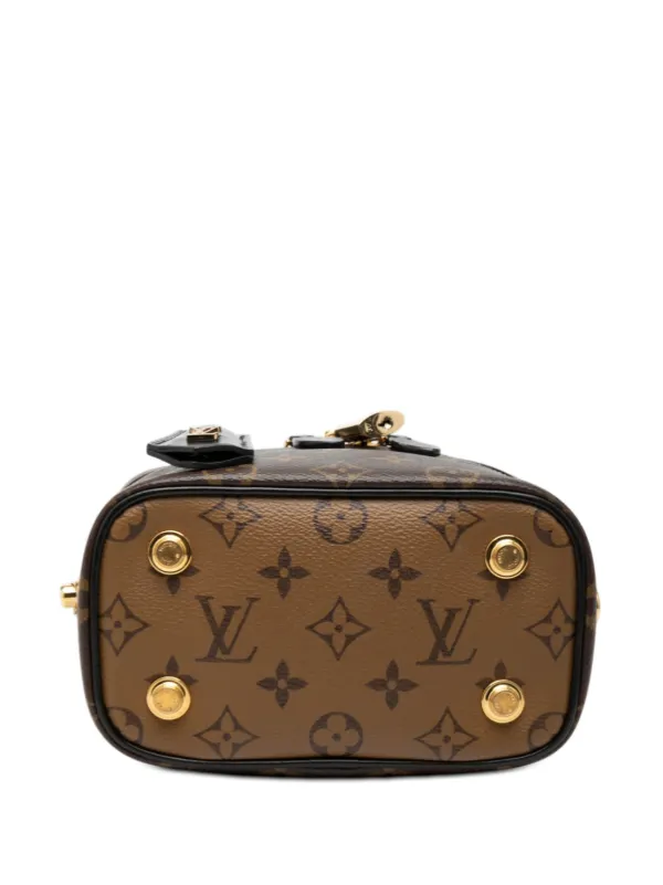 Louis Vuitton モノグラム ハンドバッグ レンティーローPM Louis Vuitton Pre-Owned 2010-2025 Monogram Reverse Vanity PM