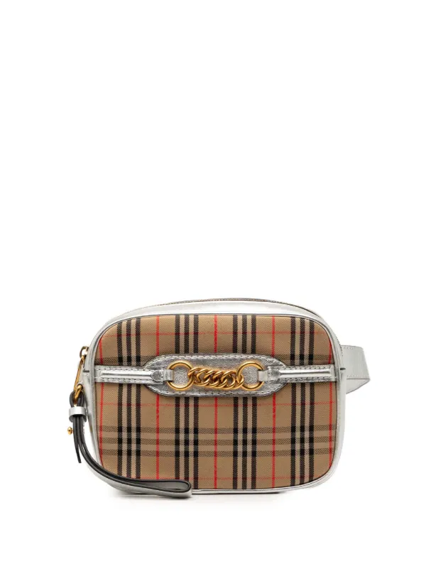 Burberry Pre-Owned 2012-2025 ヘイマーケットチェック キャンバス