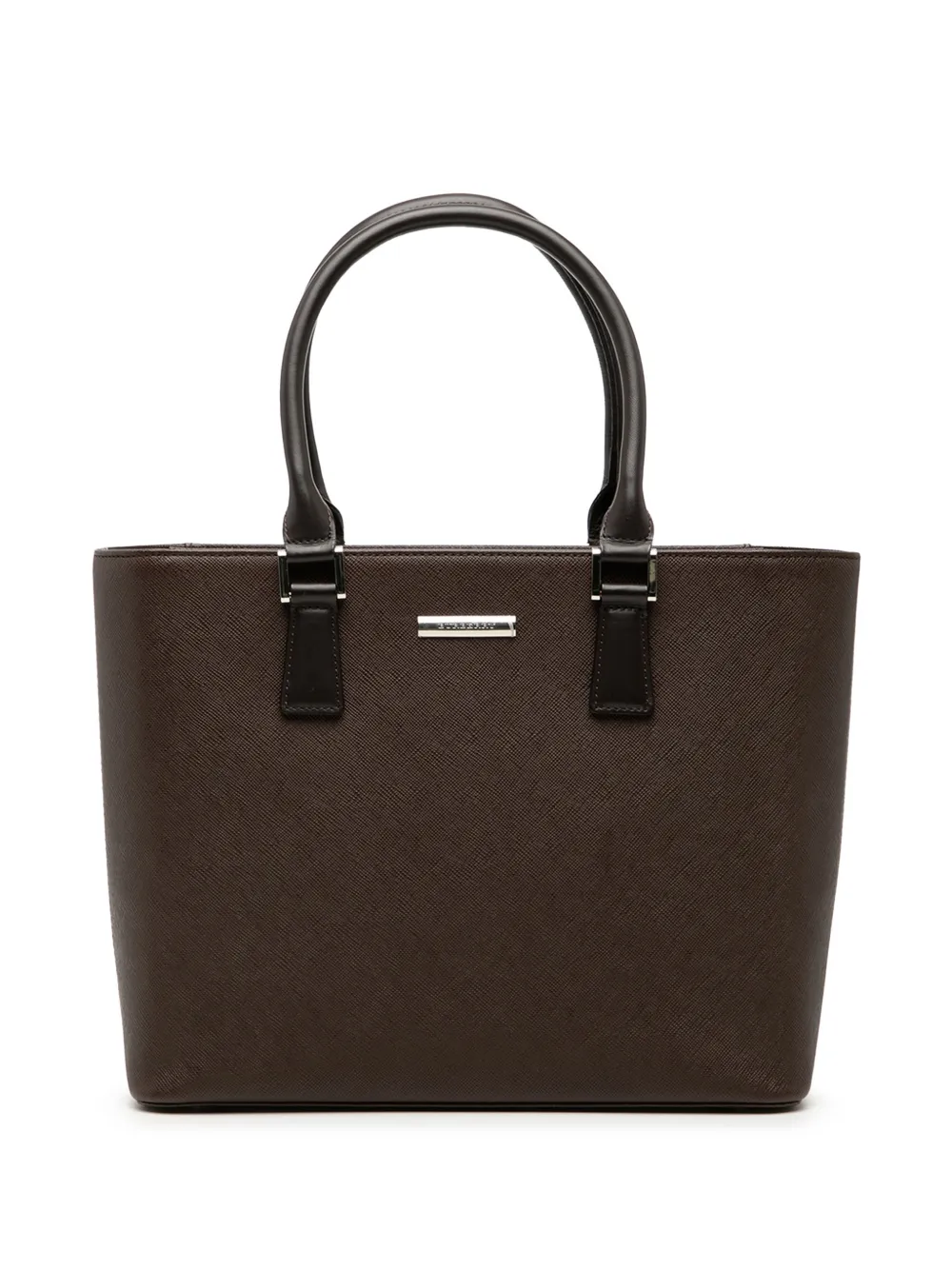 Burberry Pre-Owned 2000-2025 Leather tote bag - Braun