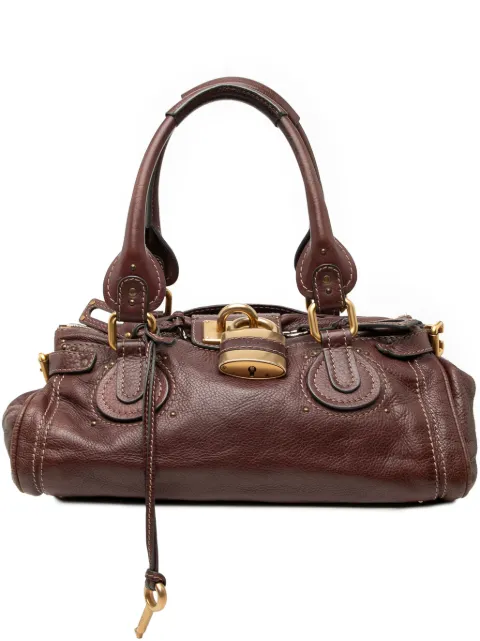 Chloé Pre-Owned bolsa de mano Paddington mediana de piel 2008