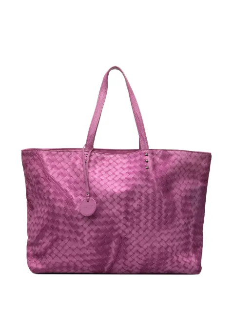 Bottega Veneta Pre-Owned 2012-2025 Nylon Intrecciolusion tote bag