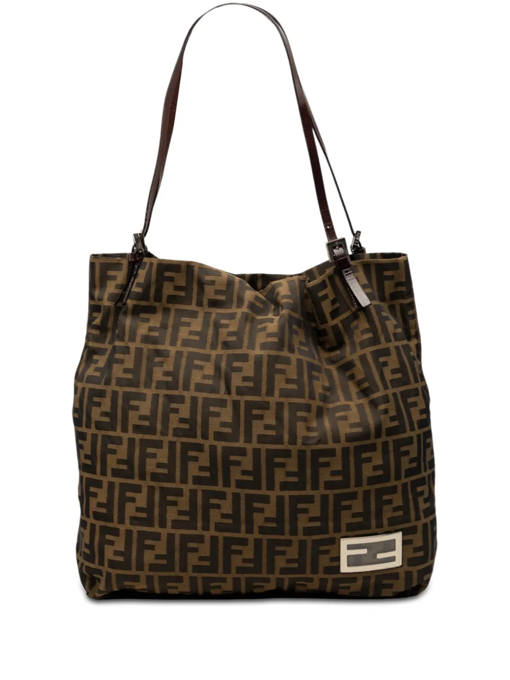 Fendi Pre-Owned 2000-2010 Zucca Canvas tote bag - Marrone