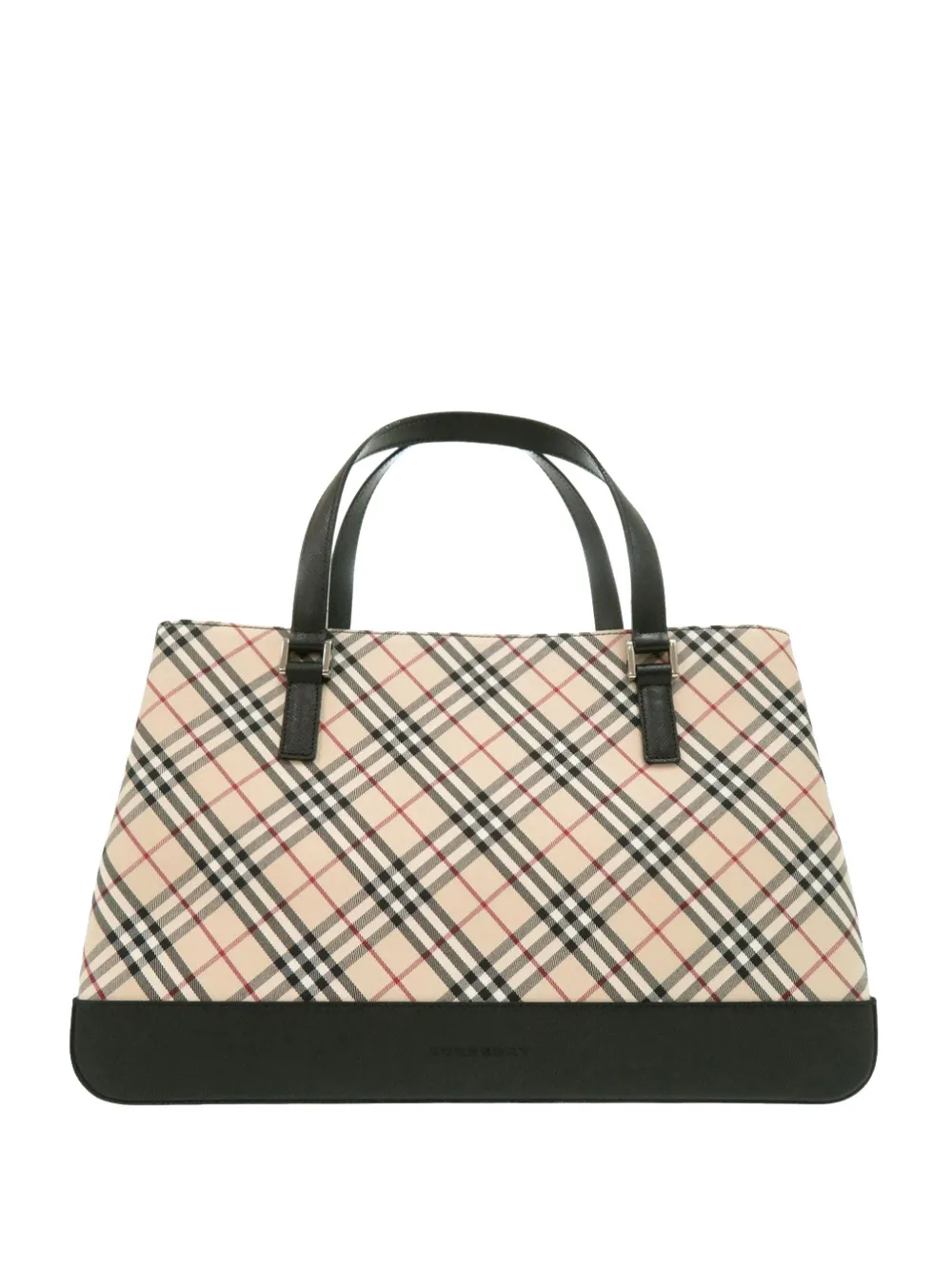 Burberry Pre-Owned 2000-2017 Nova Check Canvas tote bag - Nude