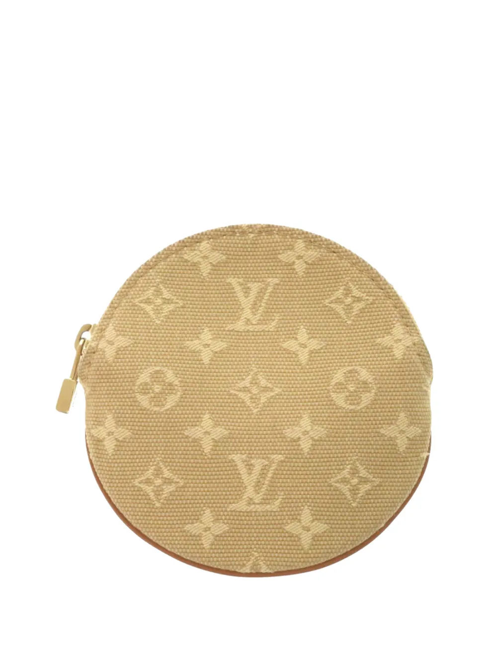 Louis Vuitton Pre-Owned 2004 Monogram Mini Lin Round Purse coin pouch - Nude