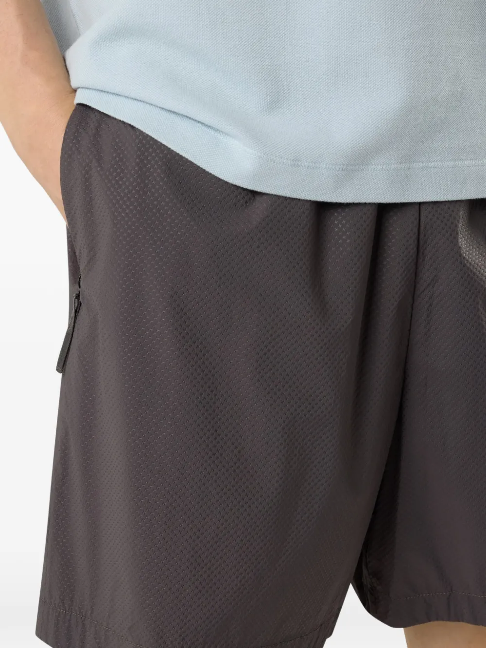 Stone Island Stellina shorts met patroon Grijs