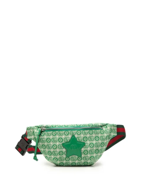 Gucci Pre-Owned cangurera Kids Stars Web de lona GG 2000-2015