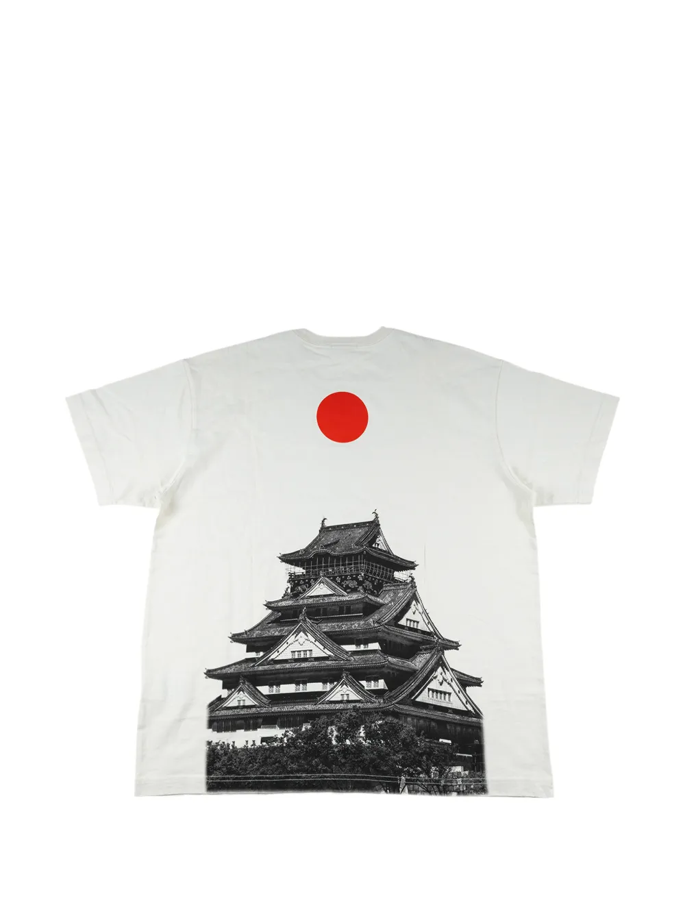 KITH Osaka Castle T-shirt met grafische print Wit