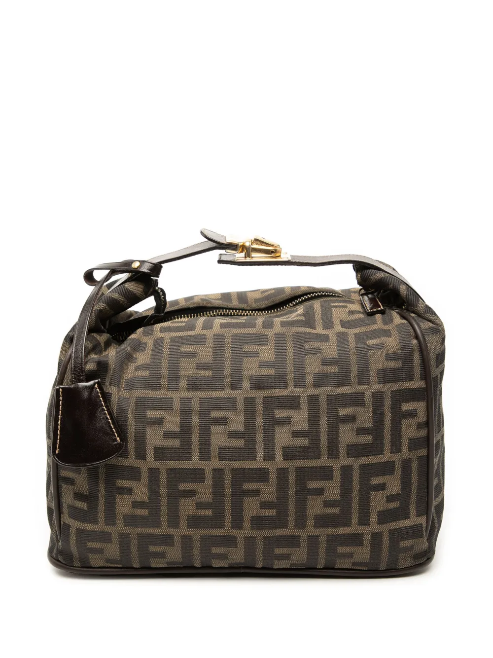 Fendi Pre-Owned 2000-2010 Zucca Canvas handbag - Marrone