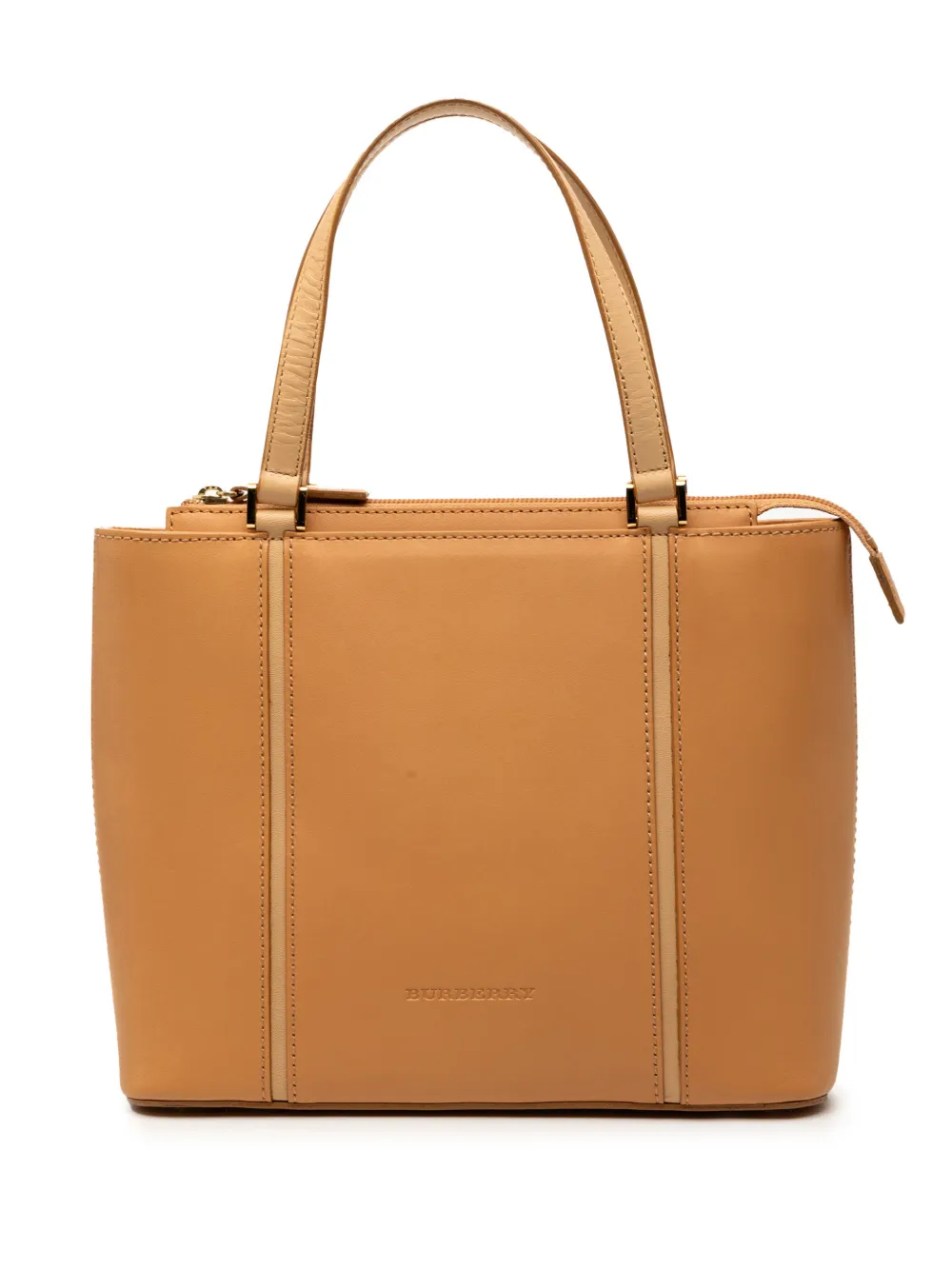 Burberry Pre-Owned 2000-2017 Leather tote bag - Marrone