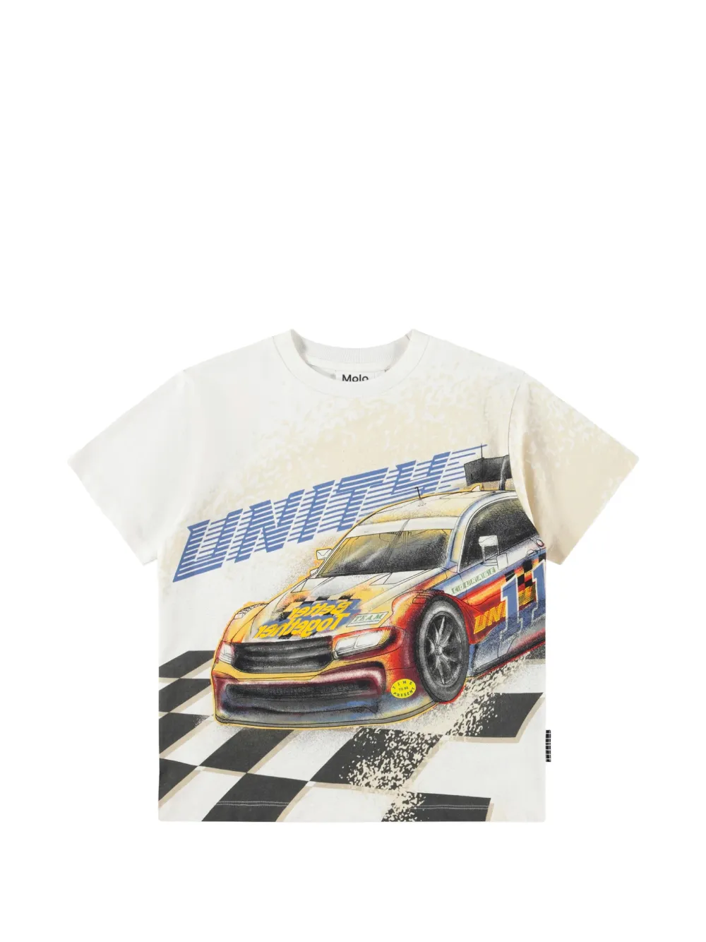 Molo Rodney car-print T-shirt - Bianco